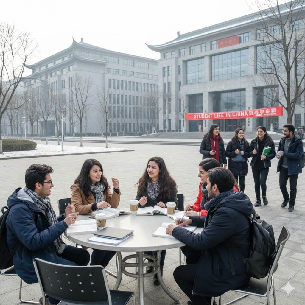 Student life in China for Pakistani MBBS students at medical university
